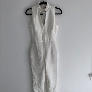 Black Halo Antoinette Jumpsuit - Porcelain